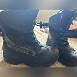 Columbia snow boots used